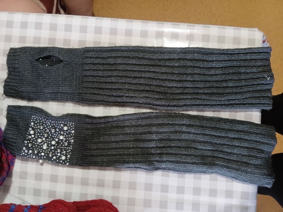 Перчатки меховые, прихватки