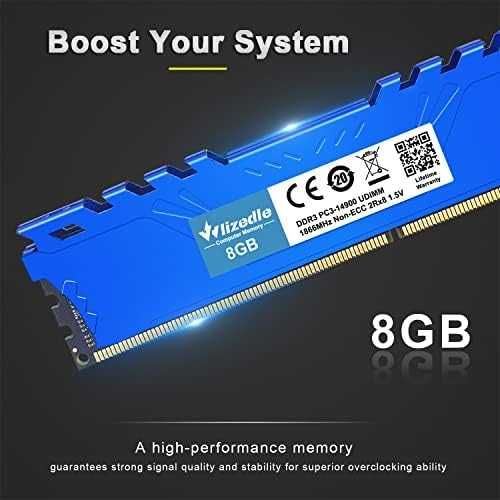 16GB (2x8GB) DDR3 1866MHz CL13 U-DIMM
