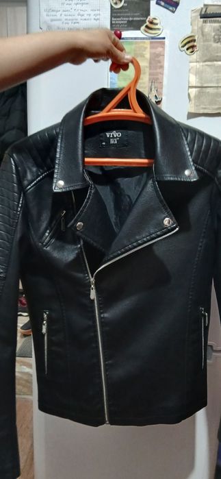 Кожаная куртка для подростков