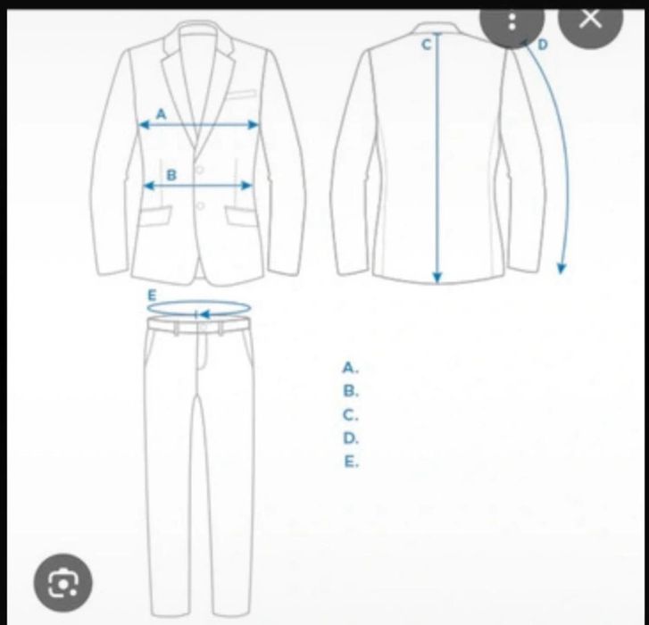 Vand costum de mire marime mare