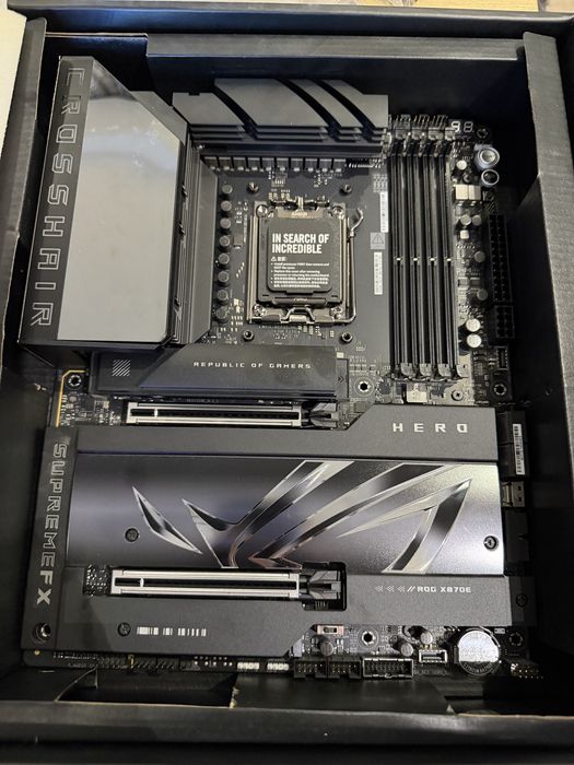 Asus rog crosshair x870e hero 3г гаранция