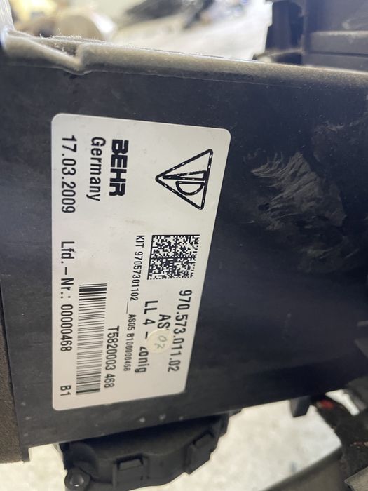 Grup caldura complet Porsche Panamera volan stanga