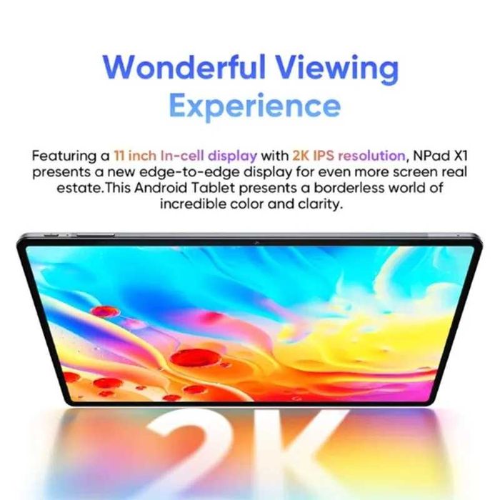 N-One NPad X1 8+8/128 GB 11" Таблет