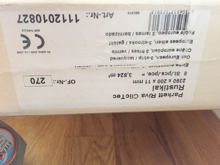 Parchet laminat Skandor 11mm , aprox 7 m2