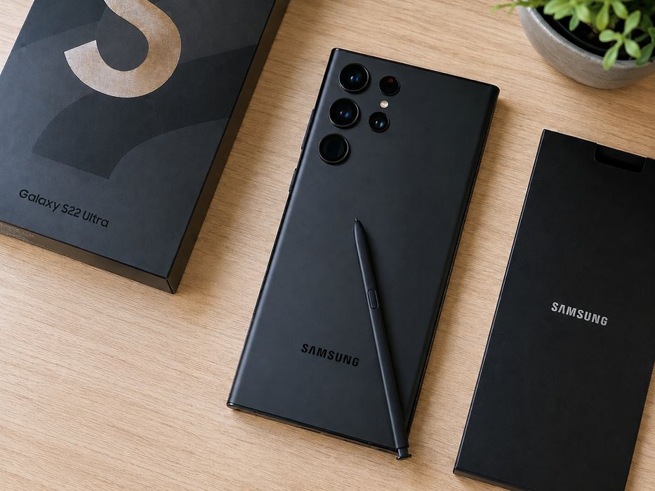 Samsung S22 ultra 256gb
• Большой AMOLED-дисплей 6.8" с