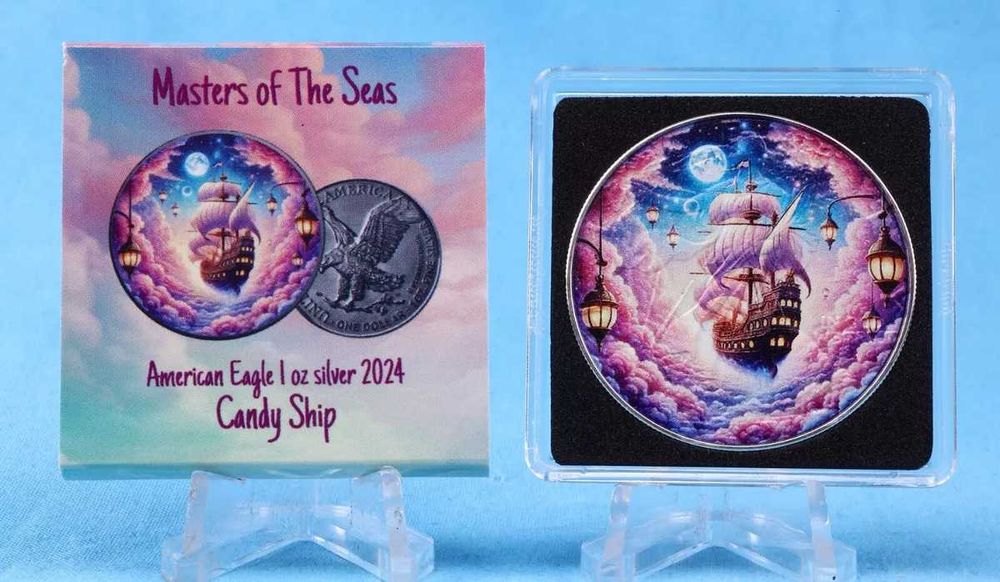 Сребърна Монета Господари на моретата