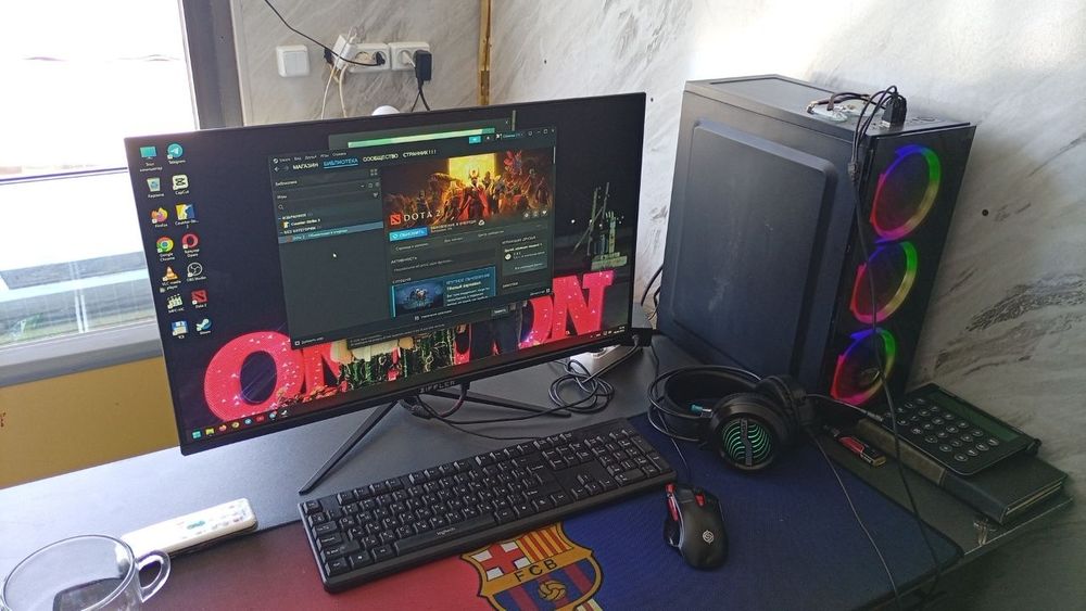 Игровой компьютер продается срочно состояние отличное