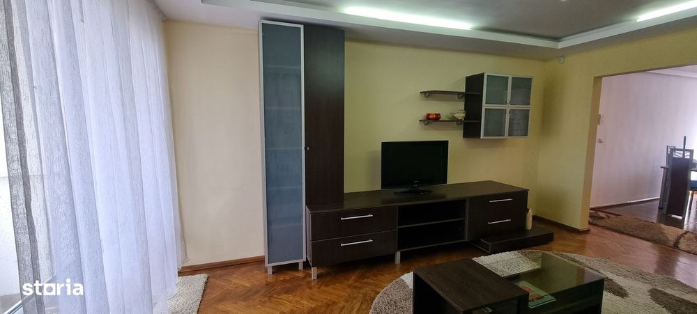 Inchiriez apartament 3 camere in Tudor amenajat mobilat si utilat