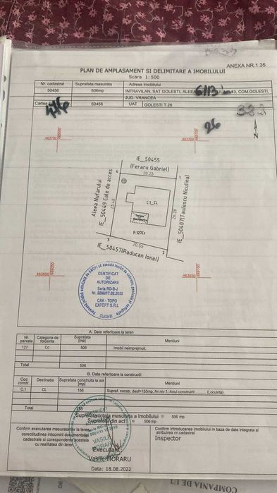 Vând/schimb casă Golești Vrancea