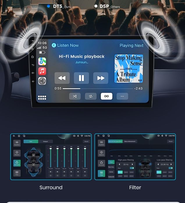 Navigatie Android dedicata pt.Mazda 2 /  CX-3 (2014-2021).