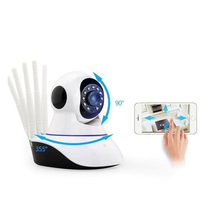 2MP FULL HD, WIFI Безжична Камера С 5 антени, моторизирана 355°