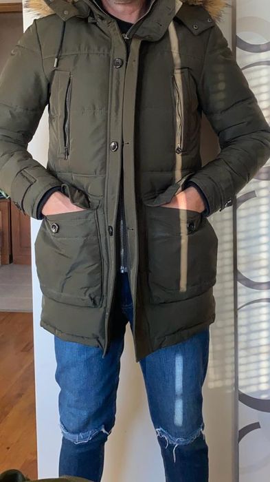 Zara M канадка с качулка