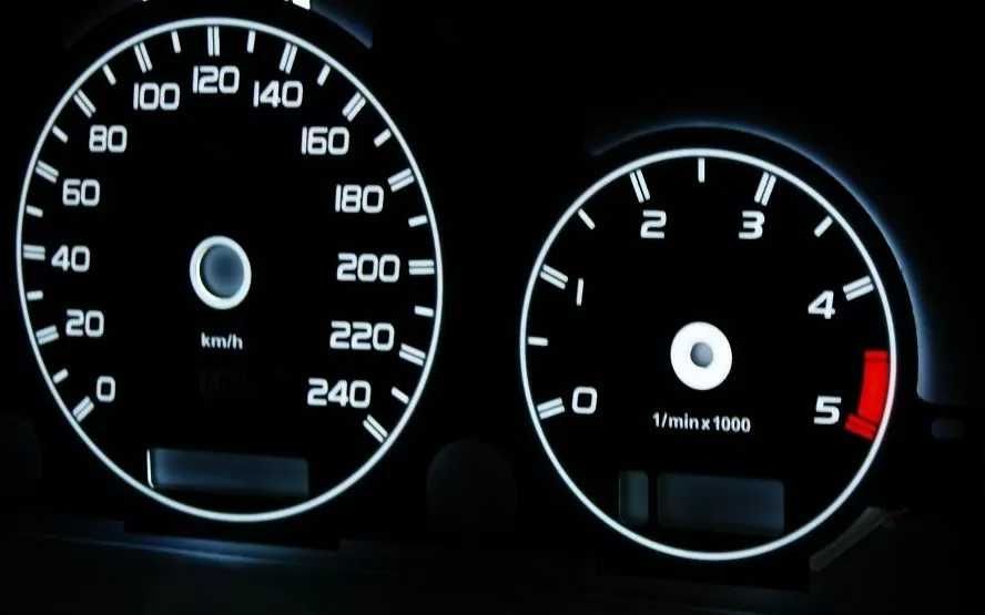 Плазмени циферблати Mercedes ML W163 (98-03), Бял Цвят