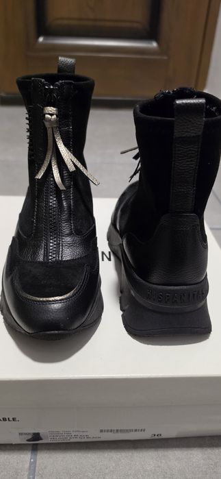 Ghete HISPANITAS, piele naturală, 36