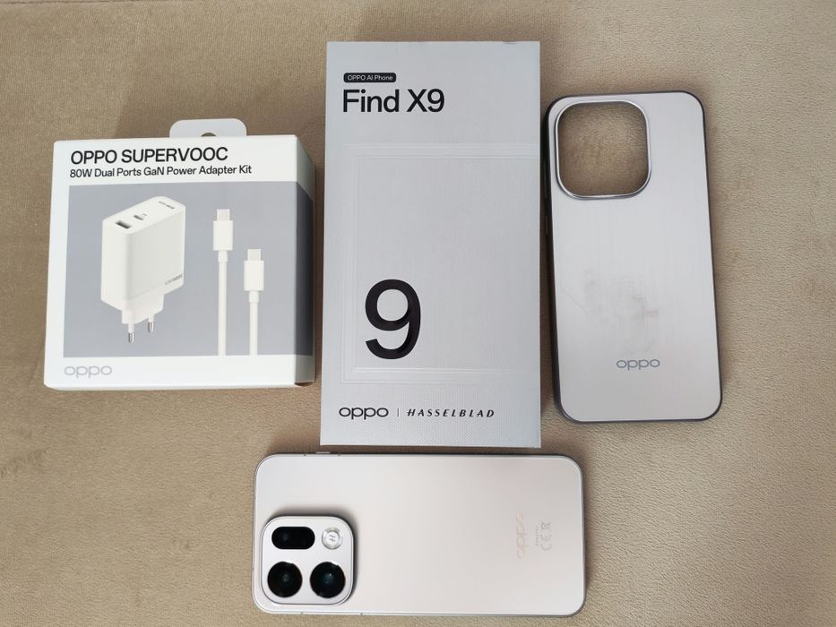 Oppo Find X9 512gb + Incarcator 80W