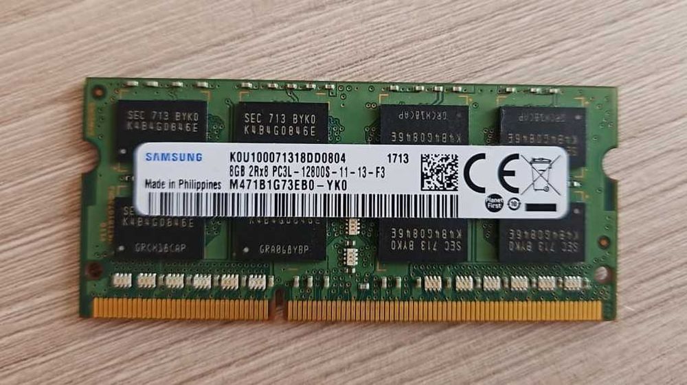 Оперативная память для ноутбука DDR3 8Gb Sumsung