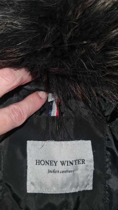 Дамско яке с естествен косъм