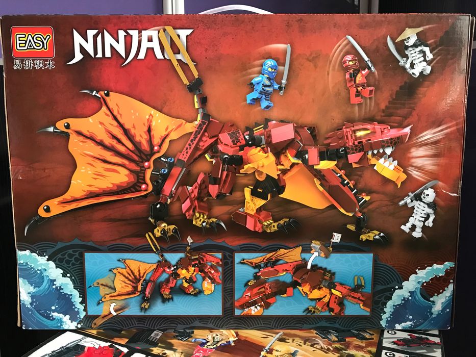 Конструктор Ninja / Ninjago тип Lego 692+ части