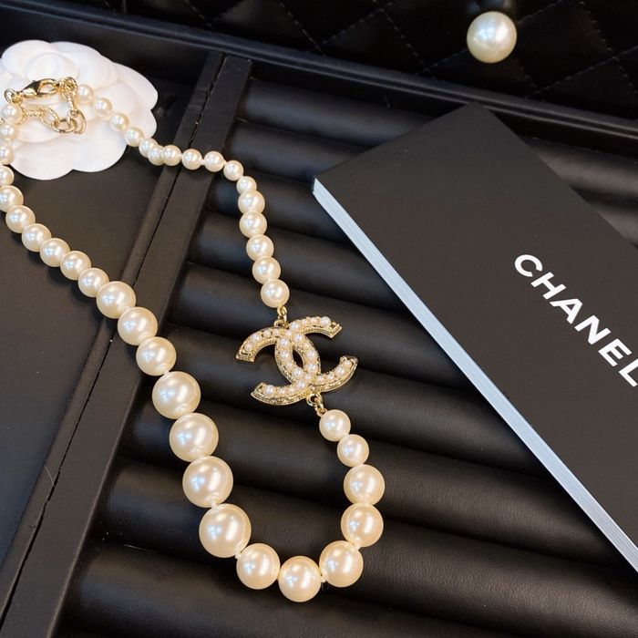 Colier Chanel cu perle din colectia 100 ‘ Anniversary ! La Comanda !