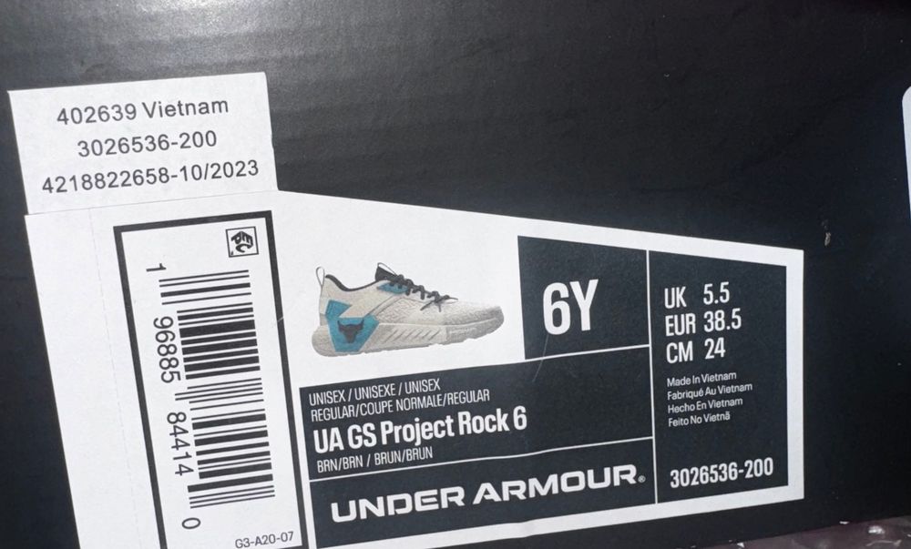 Спорти обувки Under armour Project the Rock