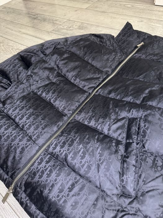 IN STOC | Geaca Dior Oblique neagra cu puf Premium