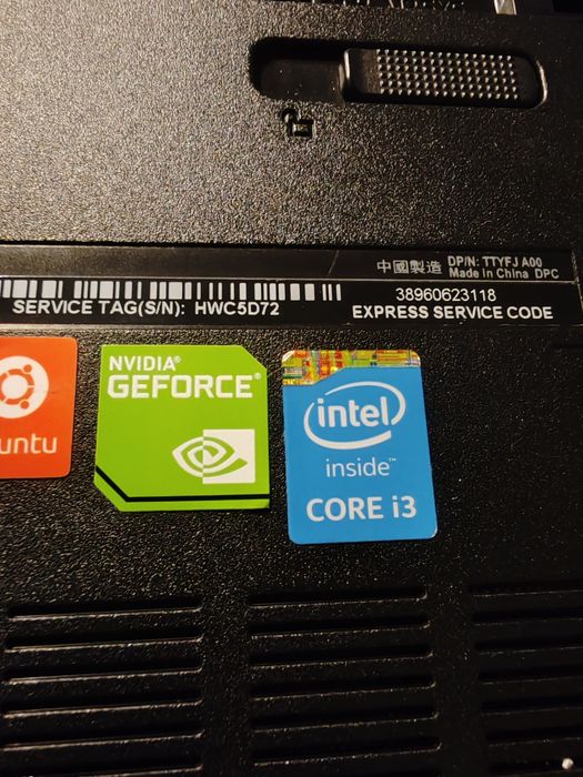 RAM памет DDR3 2x4Gb, лаптоп Dell Intel Core I3