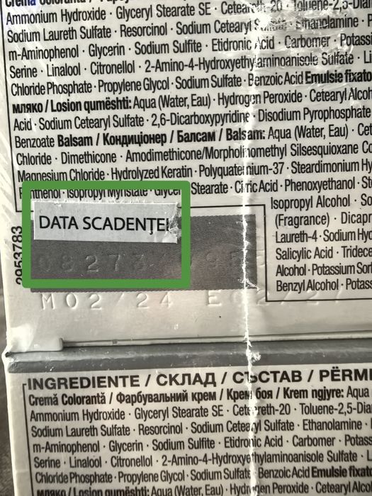 Vând vopsea păr permanentă Syoss