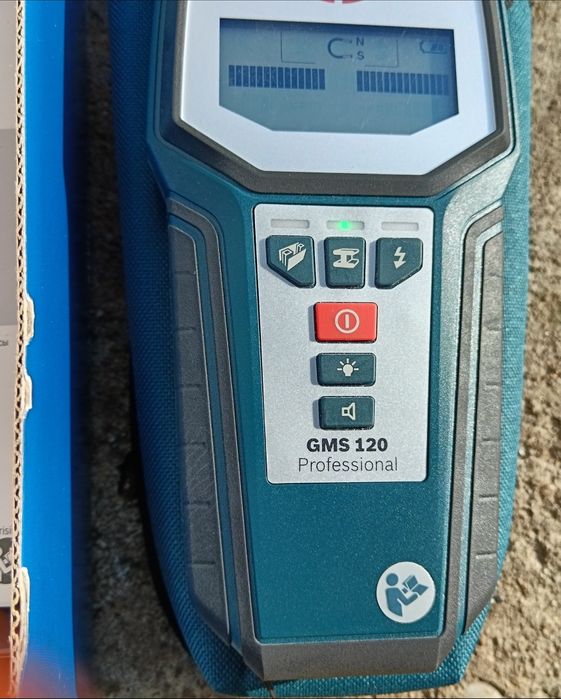 BOSCH GMS 120 professional, detector cabluri