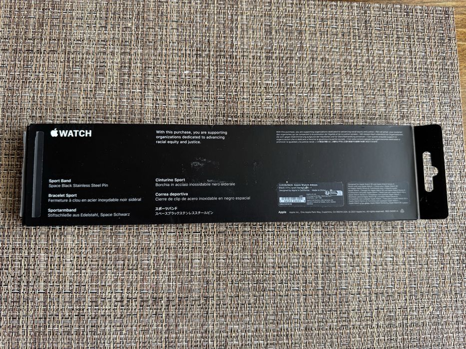 Каишка за Apple Watch Black Unity Sport Band