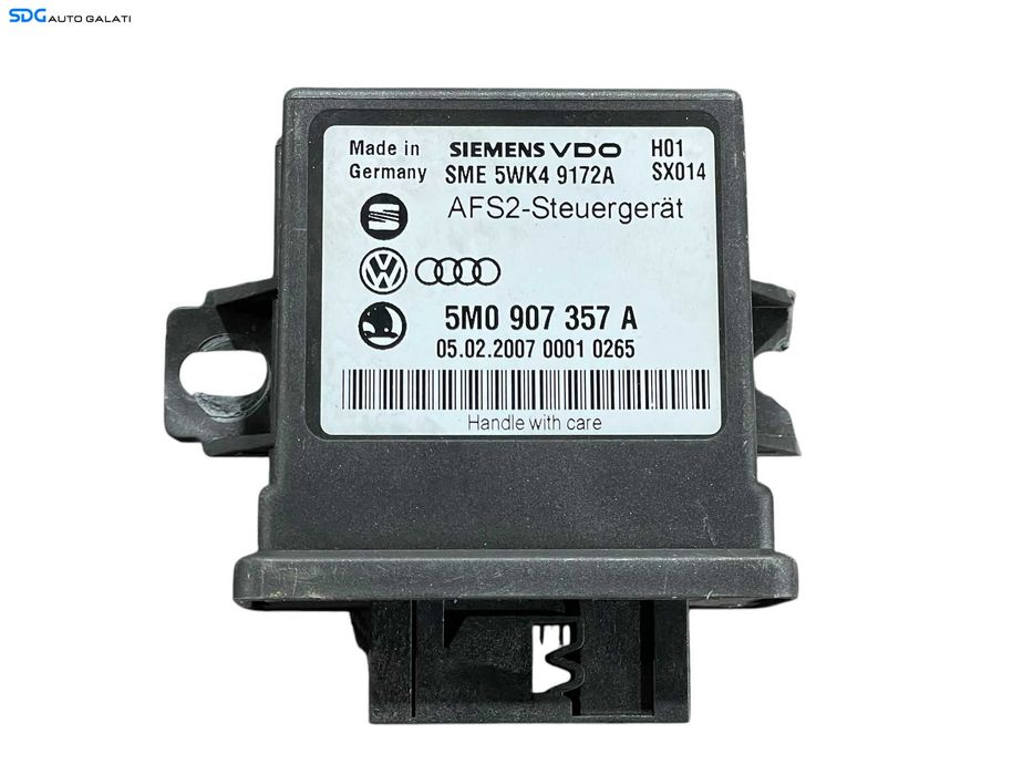 Unitate Modul Calculator Control Faruri Xenon Volkswagen Golf 5 2004 - 2008 Cod 5M0907357A [LR0397]