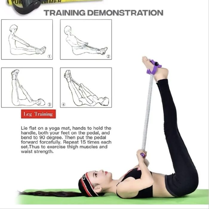 Домашний тренажер-эспандер (зеленый)