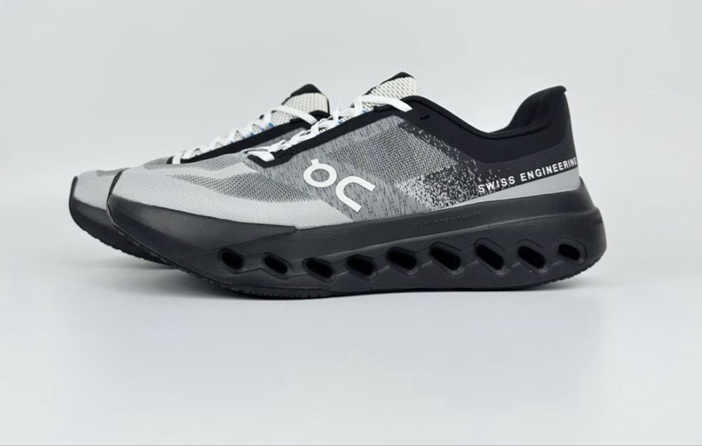 Нови мъжки маратонки On Cloudsurfer Next black grey