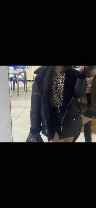 Зимняя дубленка