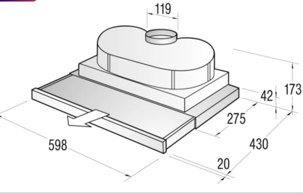 двумоторен абсорбатор GORENJE DF6116E