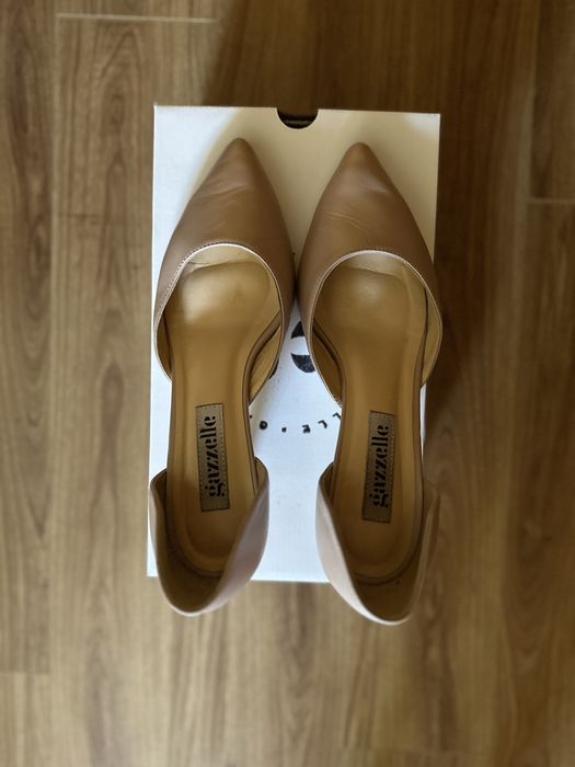 Pantofi Gazzelle Nude sidefat