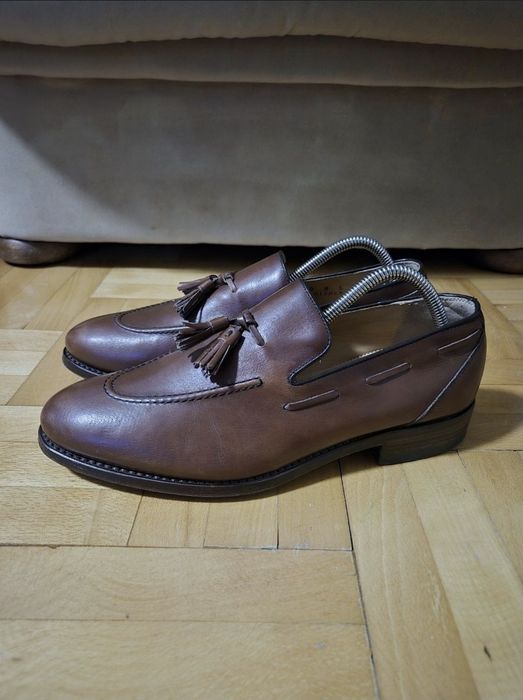 Pantofi premium Conezie Fe Rocca fu N., Goodyear Welted, Handmade - 42