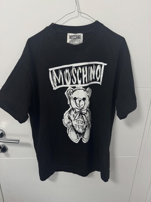 tricou moschino negru