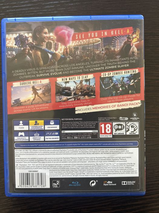 Игра для PS 4, 5