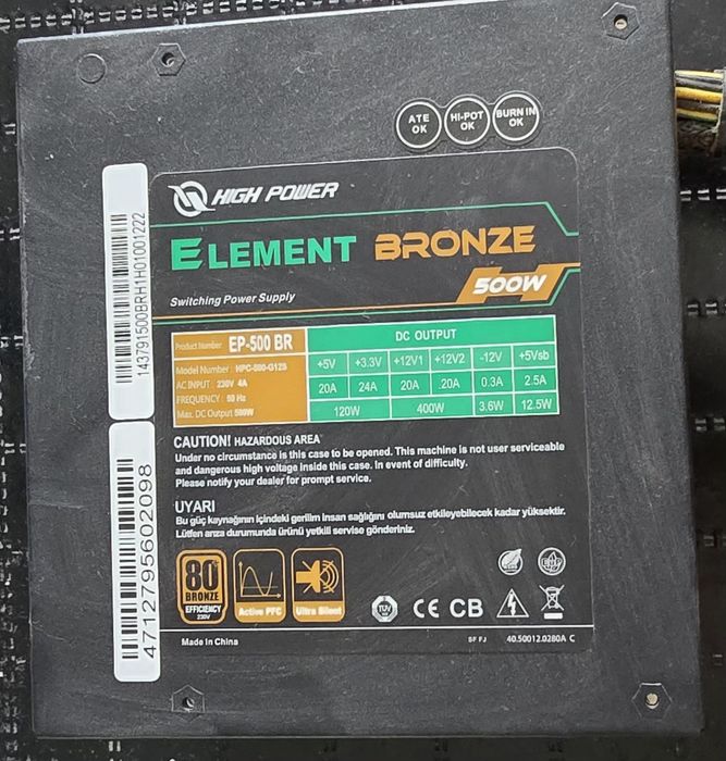 PC i7 4790K / 16GB HyperX / Gigabyte H97 / GT630 / Sursa Bronze