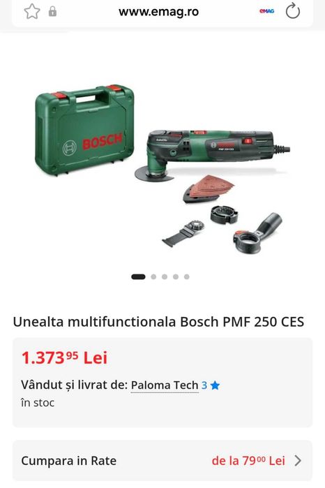 Bosch PMF 250 CES sigilat! Multifunctional