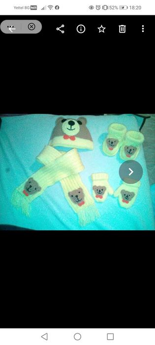 детски плетени шапки