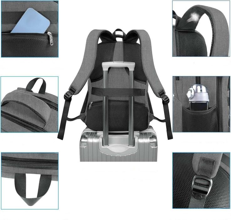 36л Раница Място за Лаптоп, Хладилно отделение + Прибор за Хранене