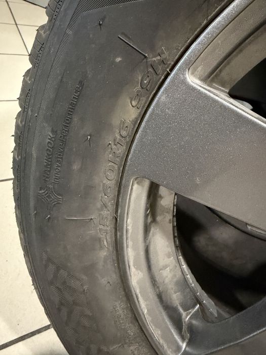 Set Jante Aliaj Dezent R16 (5x105 / 5x115 Opel Astra J) + Anvelope Hankook RS3 (Ca noi)