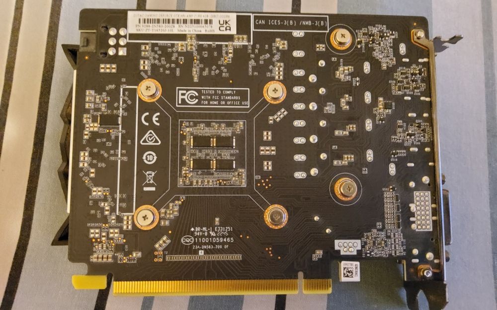 Видеокарта GTX1650