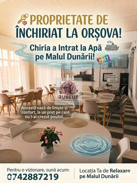 Proprietate langa Dunare – 3000 mp, priveliste si potential business