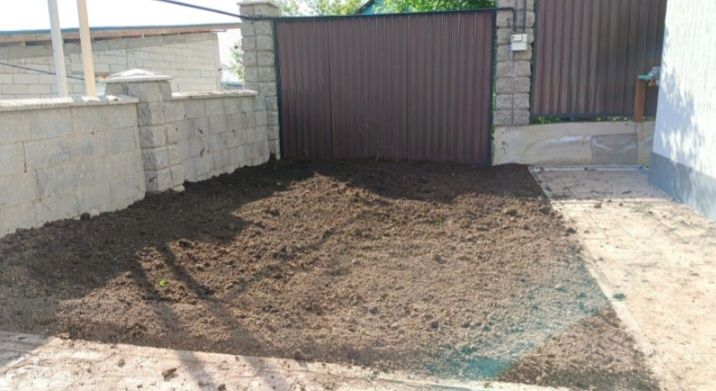 Горная земля, в мешках