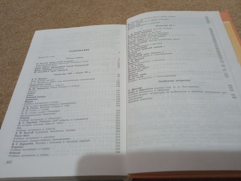 Литература 8 класс