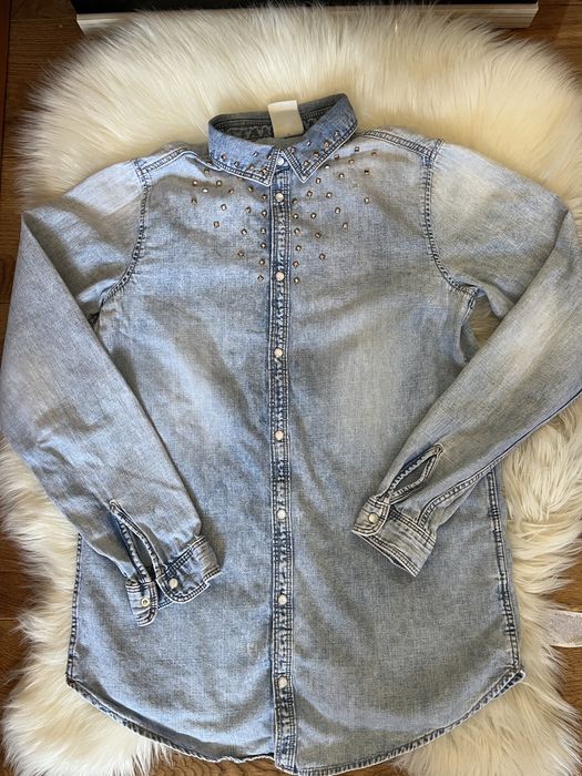 Детска дънкова риза H&M