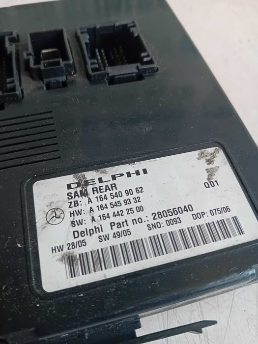 Modul Confort SAM Spate Mercedes ML W164 GL X164 A1645409062 A1645459332 A1644422500