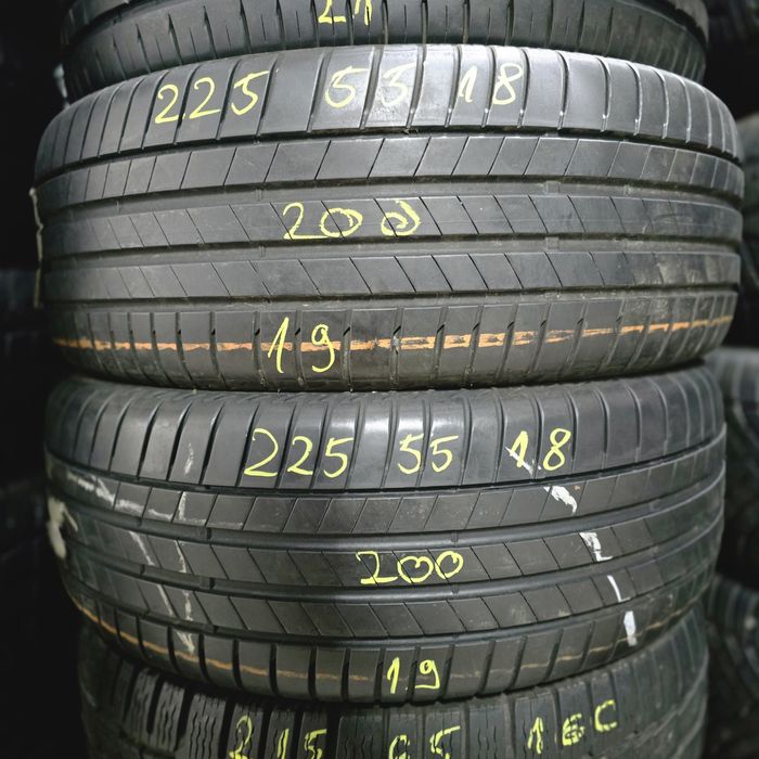 2x 225/55/18 VARA BRIDGESTONE 2019 Stare excelentă